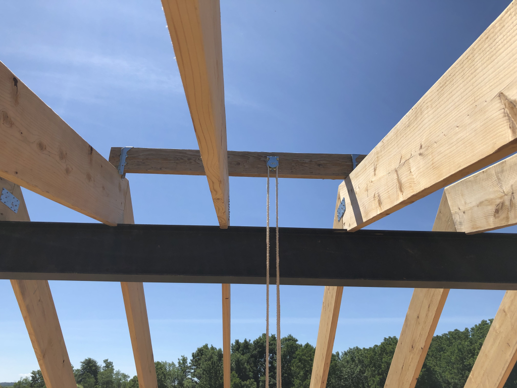 2020-07-18 Block and Tackle for Roof Decking